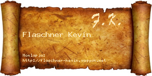 Flaschner Kevin névjegykártya